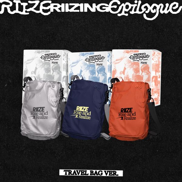 RIIZE - 1st Mini Album [RIIZING : Epilogue] — RIIZE - 1st Mini Album [RIIZING Epilogue] (TRAVEL BAG Ver.) (LIMITED EDITION)