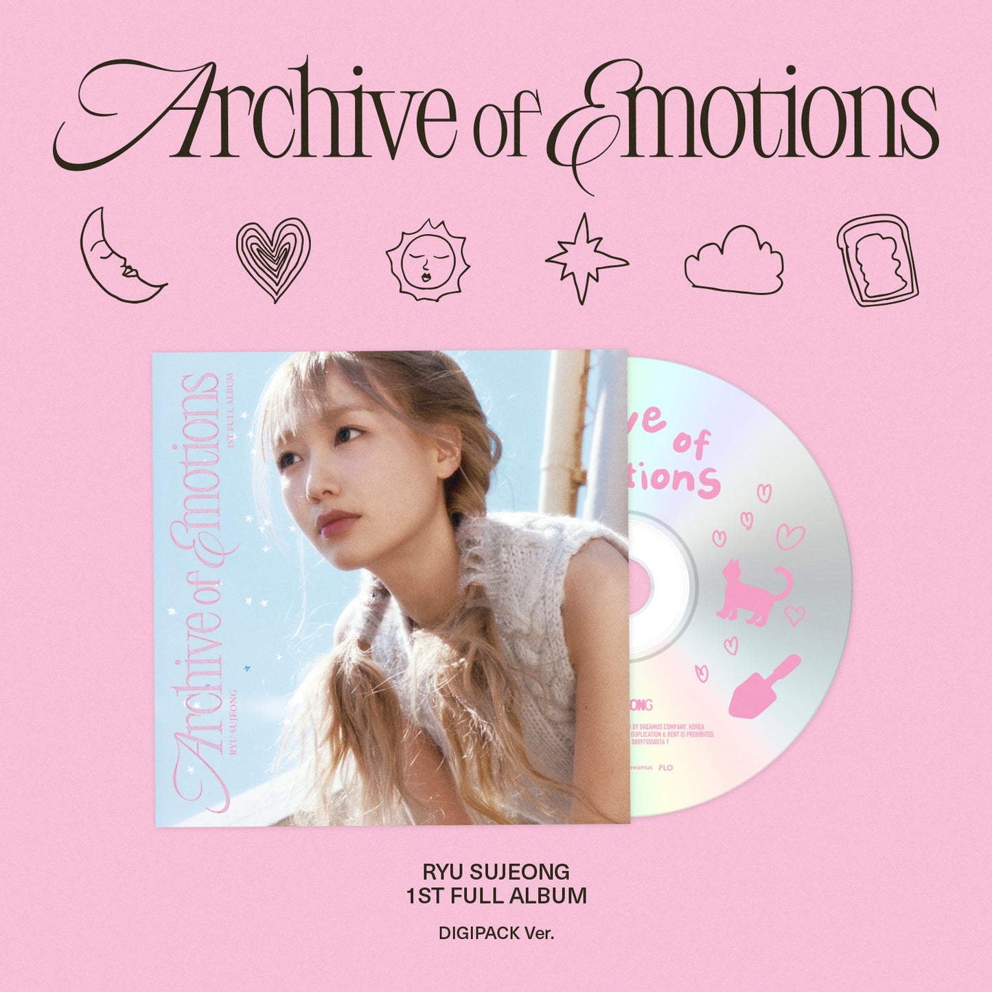 RYU SUJEONG - 1st Full Album [Archive of emotions] — RYU SUJEONG - 1st Full Album [Archive of emotions] (Digipack Ver.)