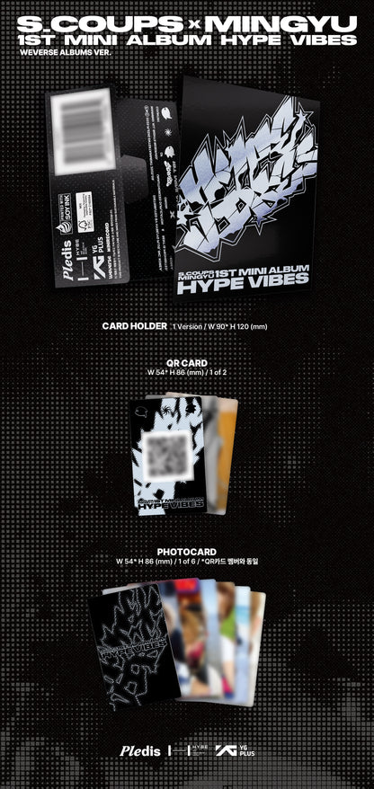 S.COUPS X MINGYU (SEVENTEEN) - 1st Mini Album 'HYPE VIBES'