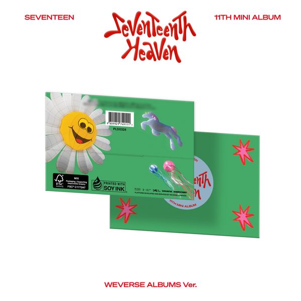 SEVENTEEN - 11th Mini Album [SEVENTEENTH HEAVEN] — SEVENTEEN - 11th Mini Album [SEVENTEENTH HEAVEN] (Weverse Albums Ver.)