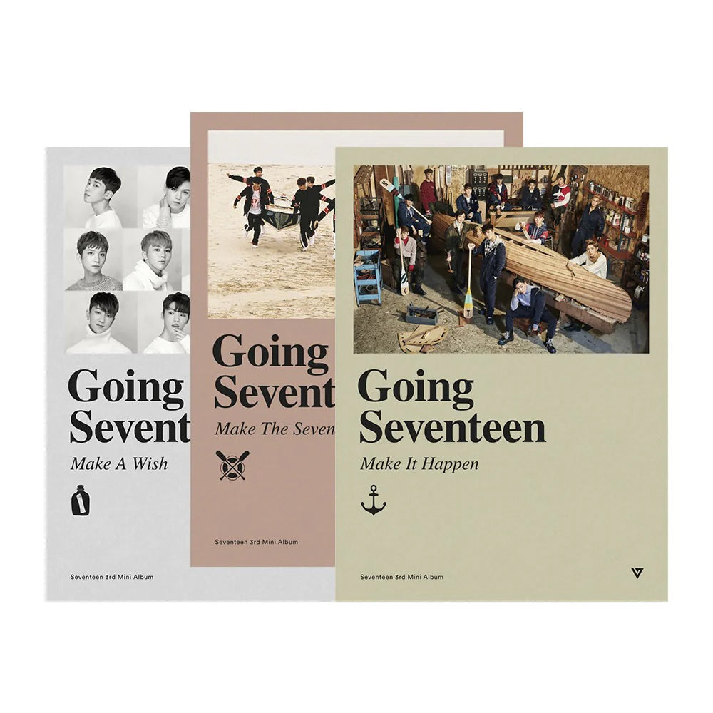 SEVENTEEN - 3rd Mini Album [Going Seventeen] — SEVENTEEN - 3rd Mini Album [Going Seventeen] (Random Ver.)