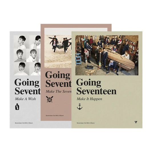 SEVENTEEN - 3rd Mini Album [Going Seventeen] — SEVENTEEN - 3rd Mini Album [Going Seventeen] (Random Ver.)