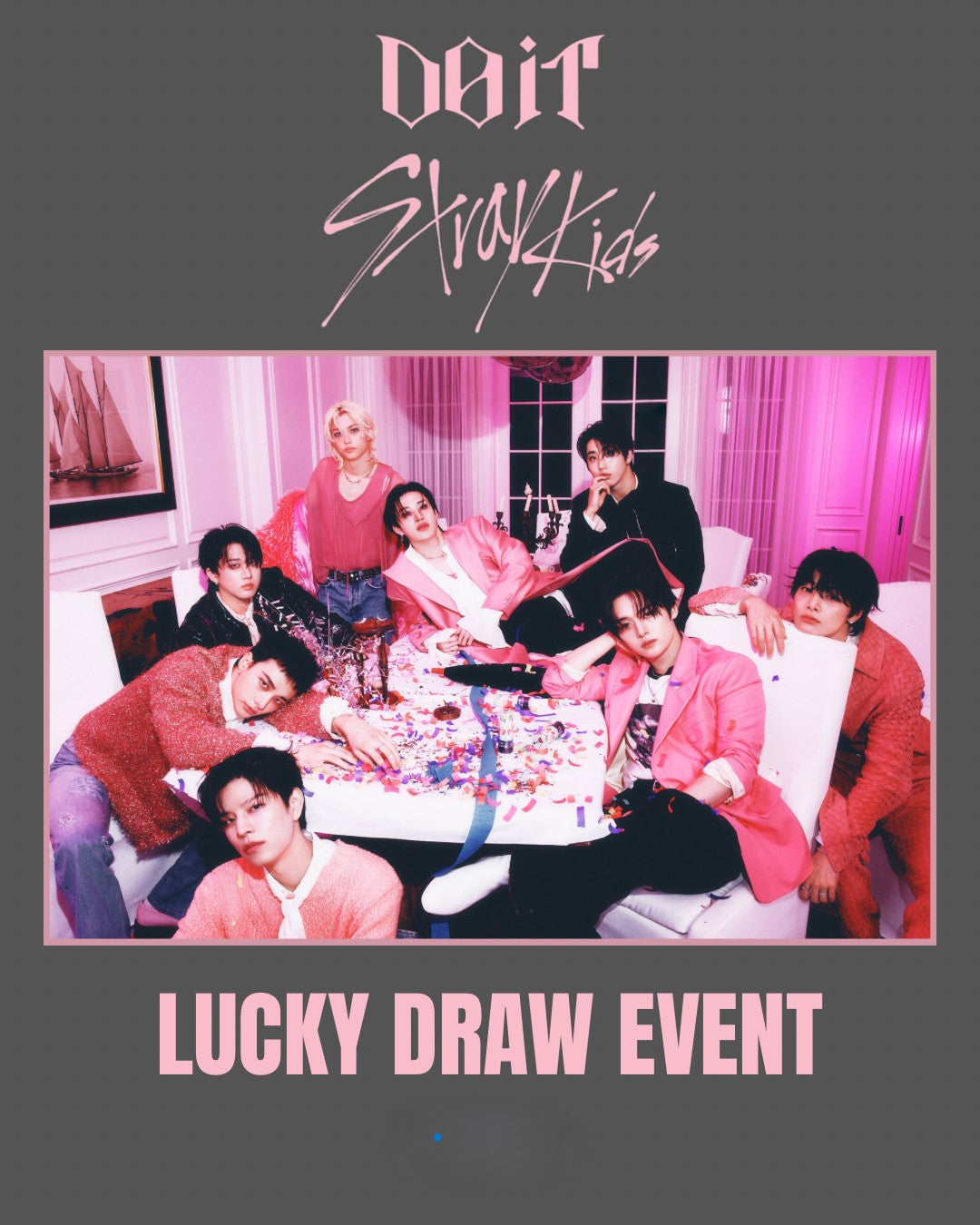 [MAKESTAR OFFICIAL RANDOM PHOTOCARD] Stray Kids - SKZ IT TAPE [DO IT] (IT Ver.) *NON-REFUNDABLE, NON-CANCELLABLE AND NON-EXCHANGABLE*