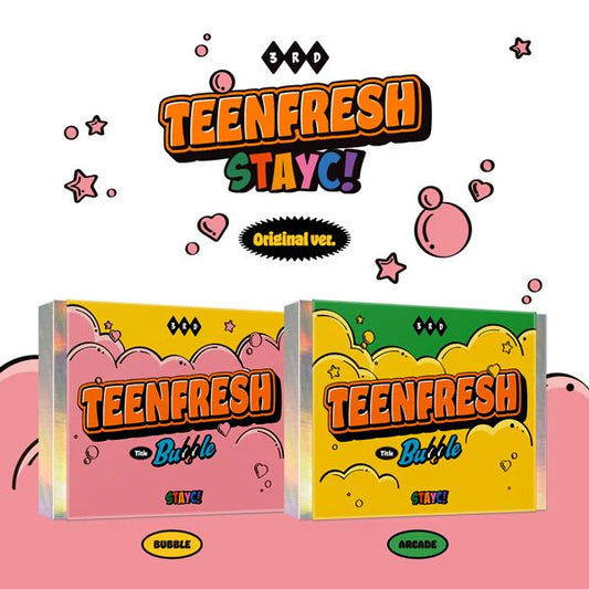 STAYC - The 3rd Mini Album [TEENFRESH] — STAYC - The 3rd Mini Album [TEENFRESH] (Random Ver.)