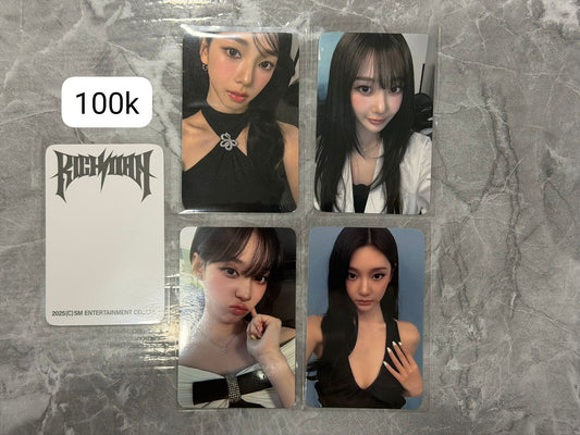 [Set of 4] aespa - [Rich Man] Pop Up Store 100k POB — [Set of 4] aespa - [Rich Man] Pop Up Store 100k POB