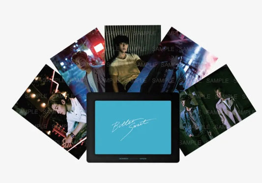 Seventeen Official Wonwoo x Mingyu Bittersweet Goods – Postcard Frame Set — Seventeen Official Wonwoo x Mingyu Bittersweet Goods - Postcard Frame Set
