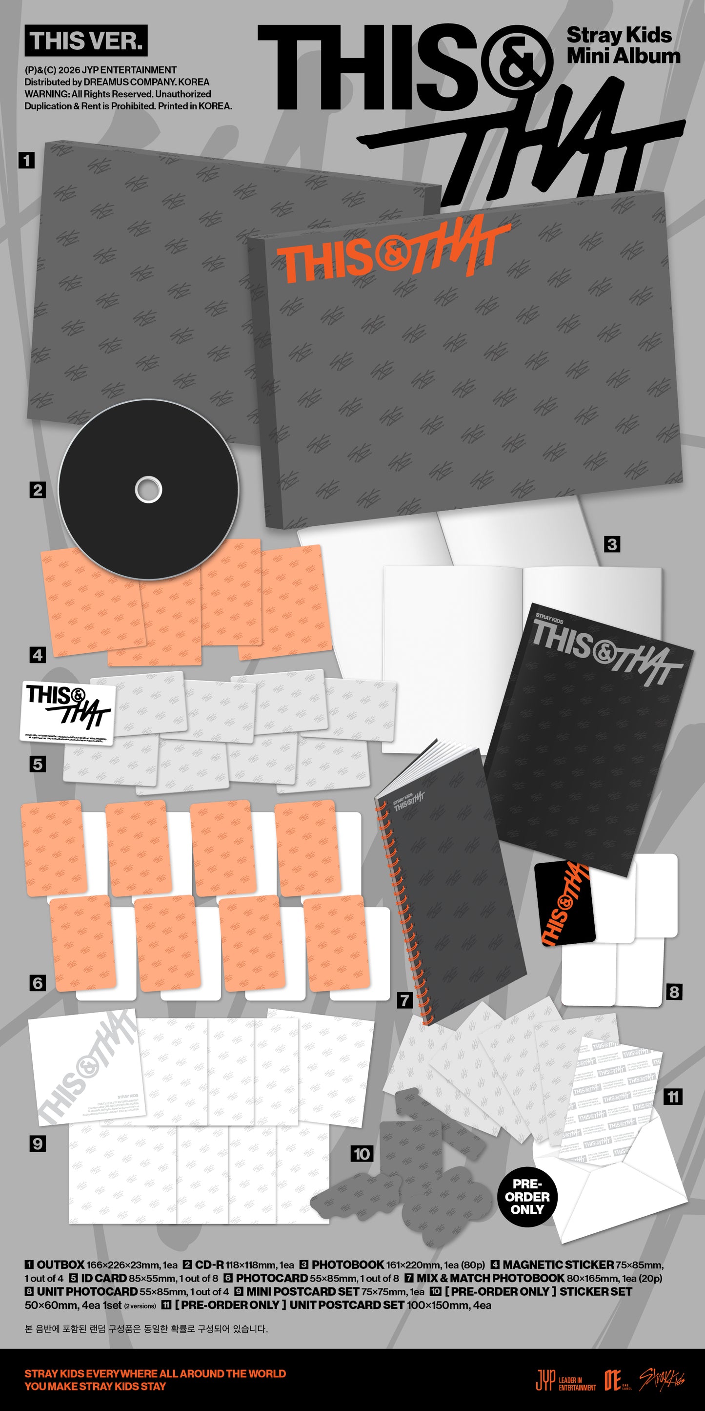 Stray Kids - 10th Mini Album [THIS & THAT]