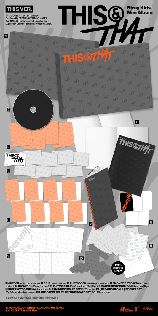 Stray Kids - 10th Mini Album [THIS & THAT]