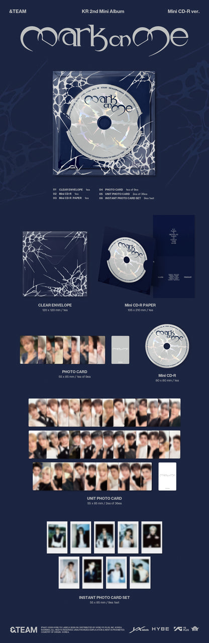 &TEAM - KR 2nd Mini Album 'Mark on Me'