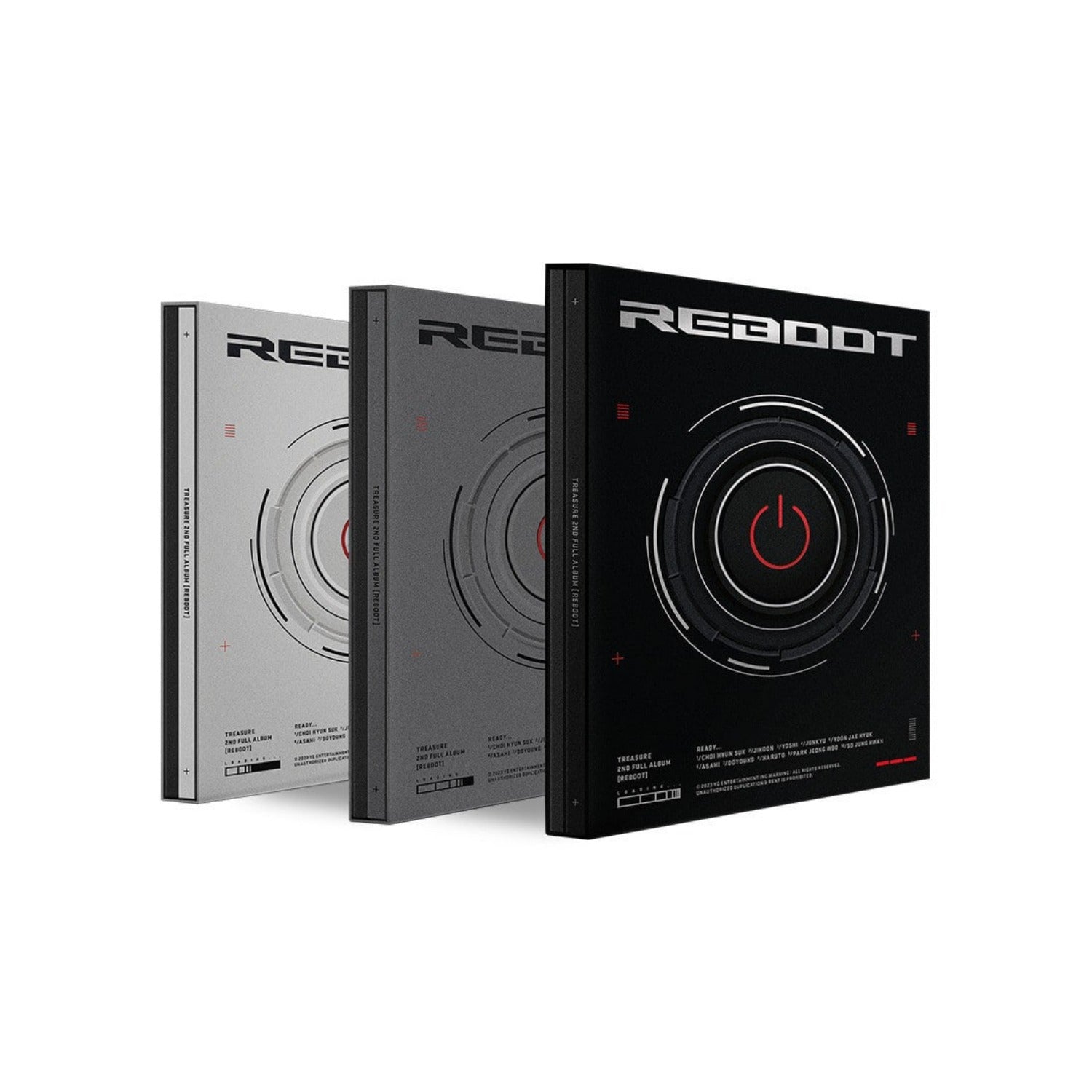TREASURE - 2ND FULL ALBUM [REBOOT] — TREASURE - 2ND FULL ALBUM [REBOOT] PHOTOBOOK VER. (Random Ver.)
