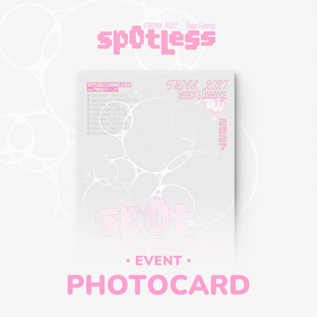 [INCLUDE WITHMUU POB] TWICE - 2027 Season's Greetings [Spotless]