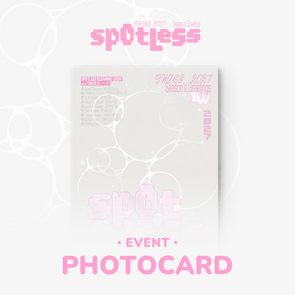 [INCLUDE WITHMUU POB] TWICE - 2027 Season's Greetings [Spotless]