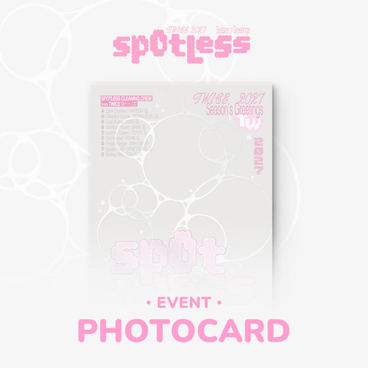[INCLUDE WITHMUU POB] TWICE - 2027 Season's Greetings [Spotless]