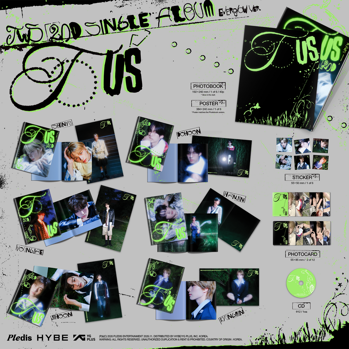 TWS 2nd Single Album ‘TO US’