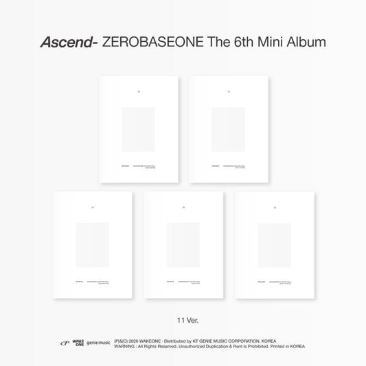 ZEROBASEONE The 6th Mini Album [Ascend-]