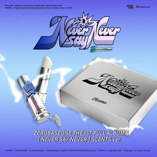 ZEROBASEONE - THE 1ST FULL ALBUM [NEVER SAY NEVER] — ZEROBASEONE THE 1ST FULL ALBUM [NEVER SAY NEVER] SCENTS Ver. (LIMITED)