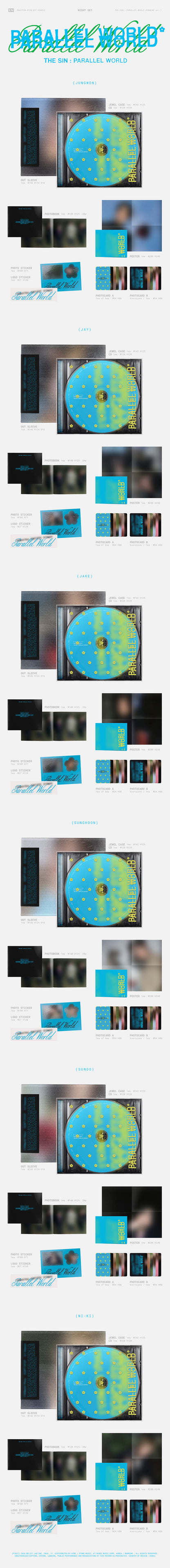 ENHYPEN - [THE SIN : PARALLEL WORLD]