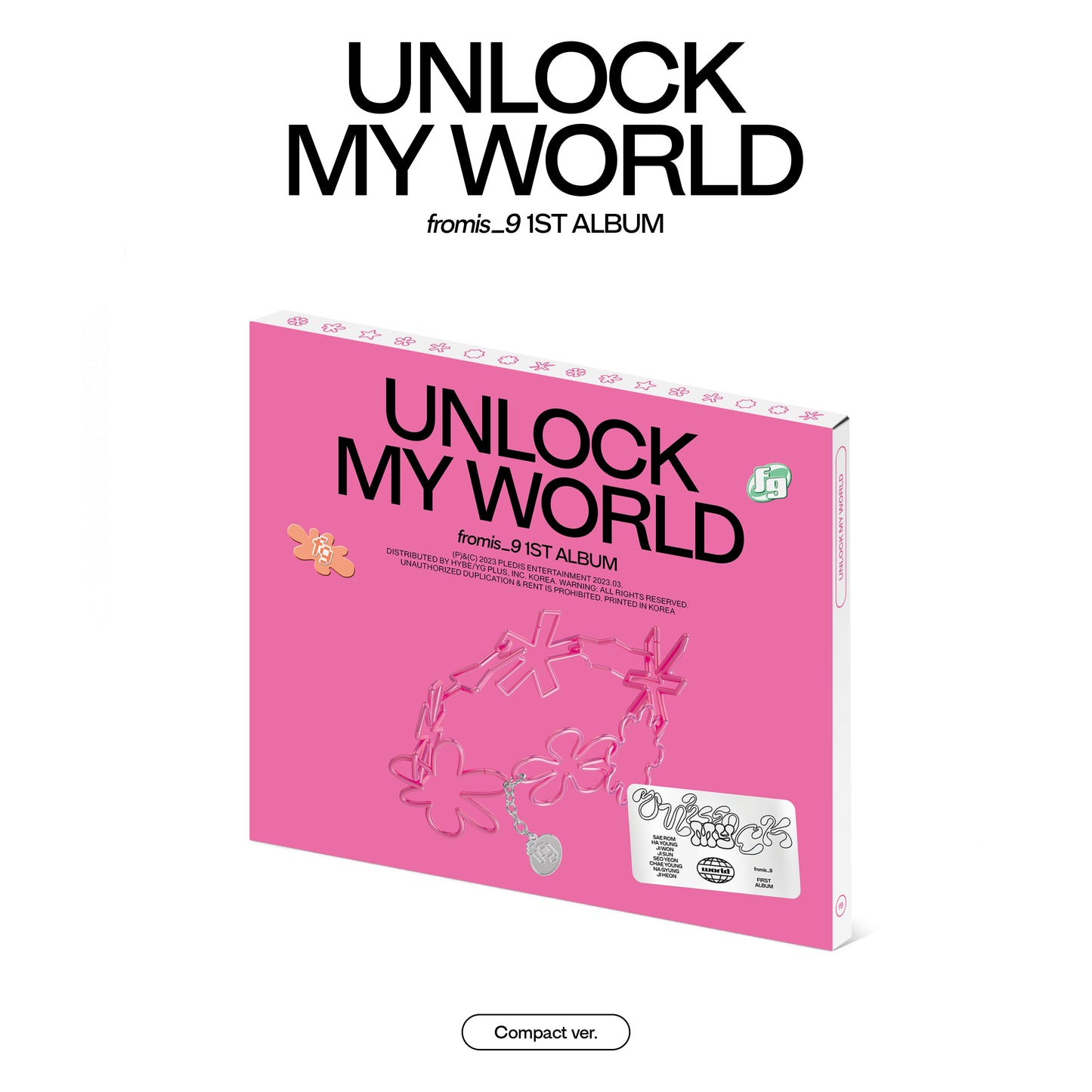 fromis_9 - 1st Album [Unlock My World] — fromis_9 - 1st Album [Unlock My World] (Compact ver.) (Random Ver.)