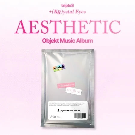tripleS - Mini Album [+(KR)ystal Eyes <AESTHETIC>] — tripleS - Mini Album [+(KR)ystal Eyes AESTHETIC] (Objekt Music Album)