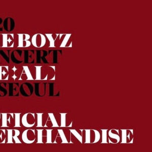 2020 The Boyz Concert [RE:AL] IN SEOUL OFFICIAL MERCHANDISE