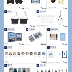 TWICE ONLINE CONCERT Beyond LIVE - TWICE : World in A Day OFFICIAL MERCHANDISE